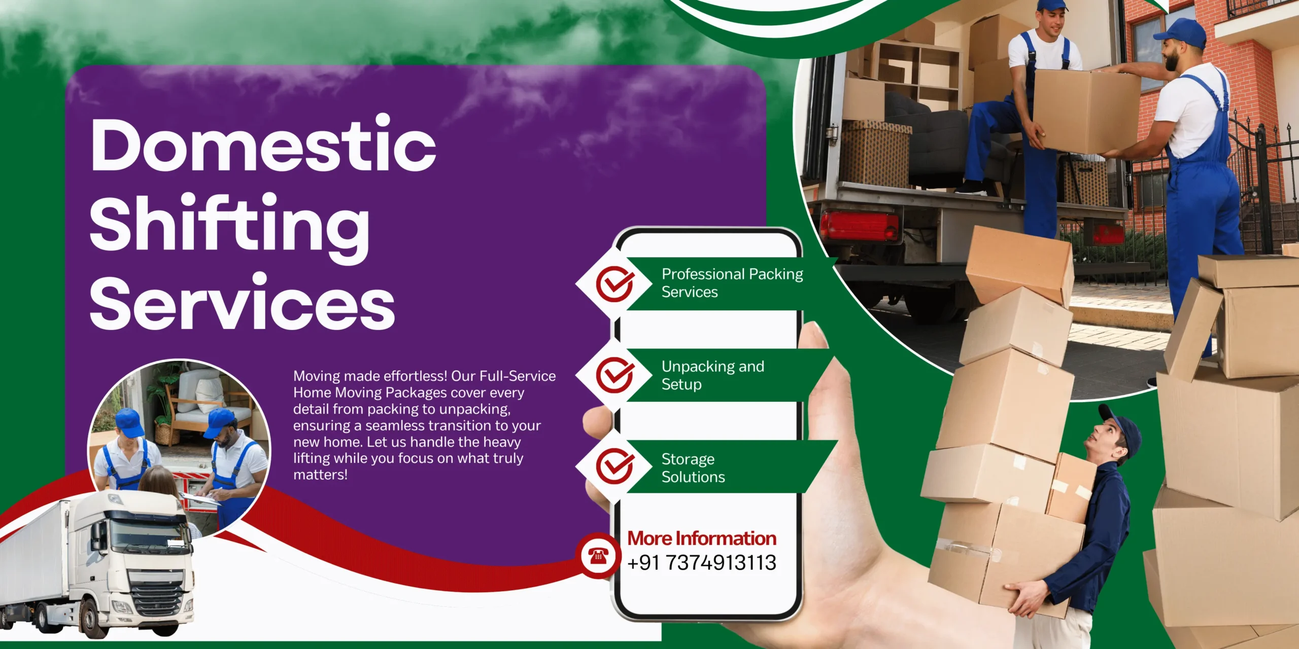 Domestic Shifting Services Bangalore