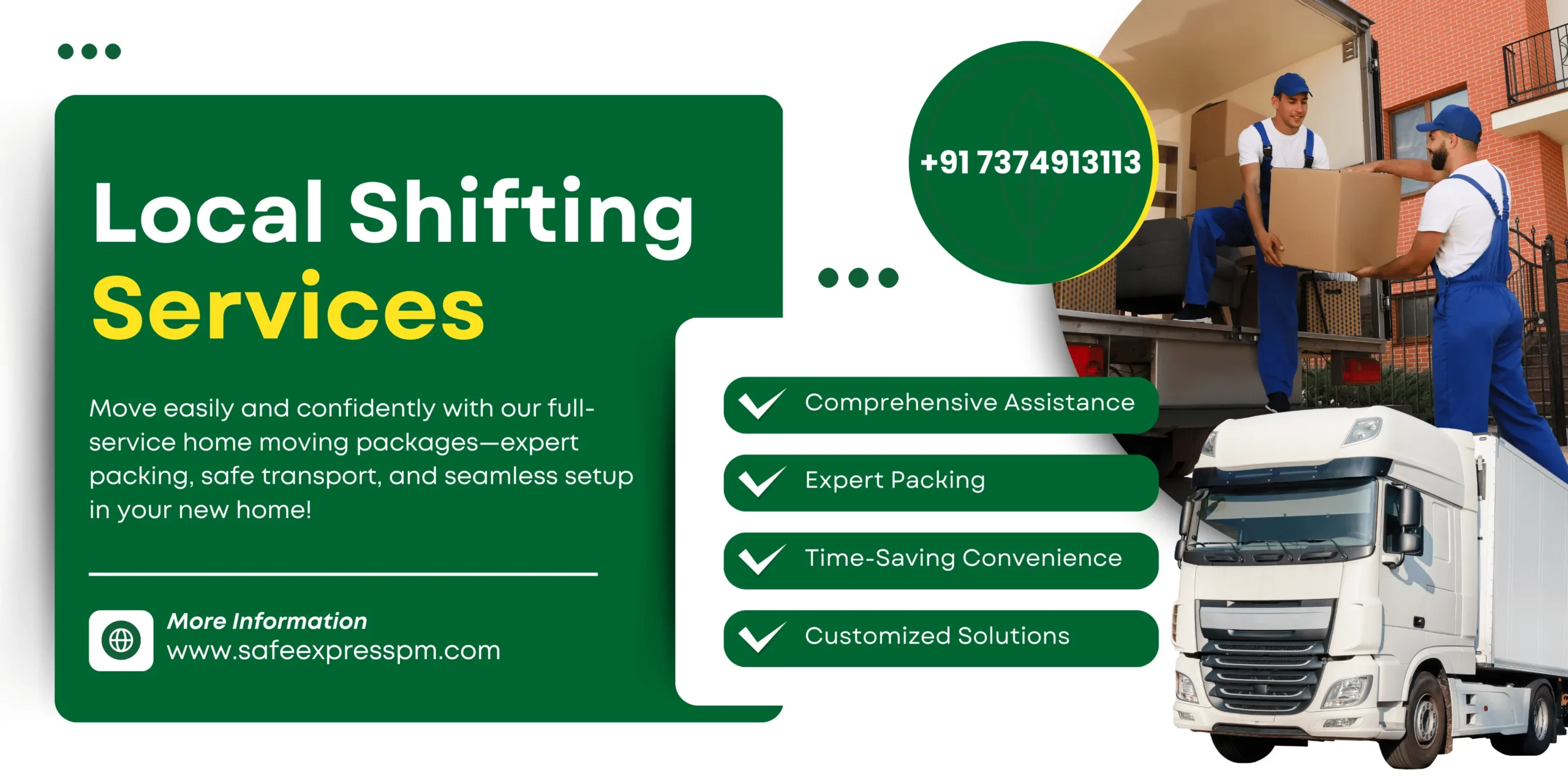 Local Shifting Services in Bangalore
